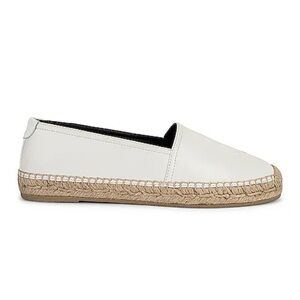 NIB Saint Laurent Espadrille Flats. -made in Italy.